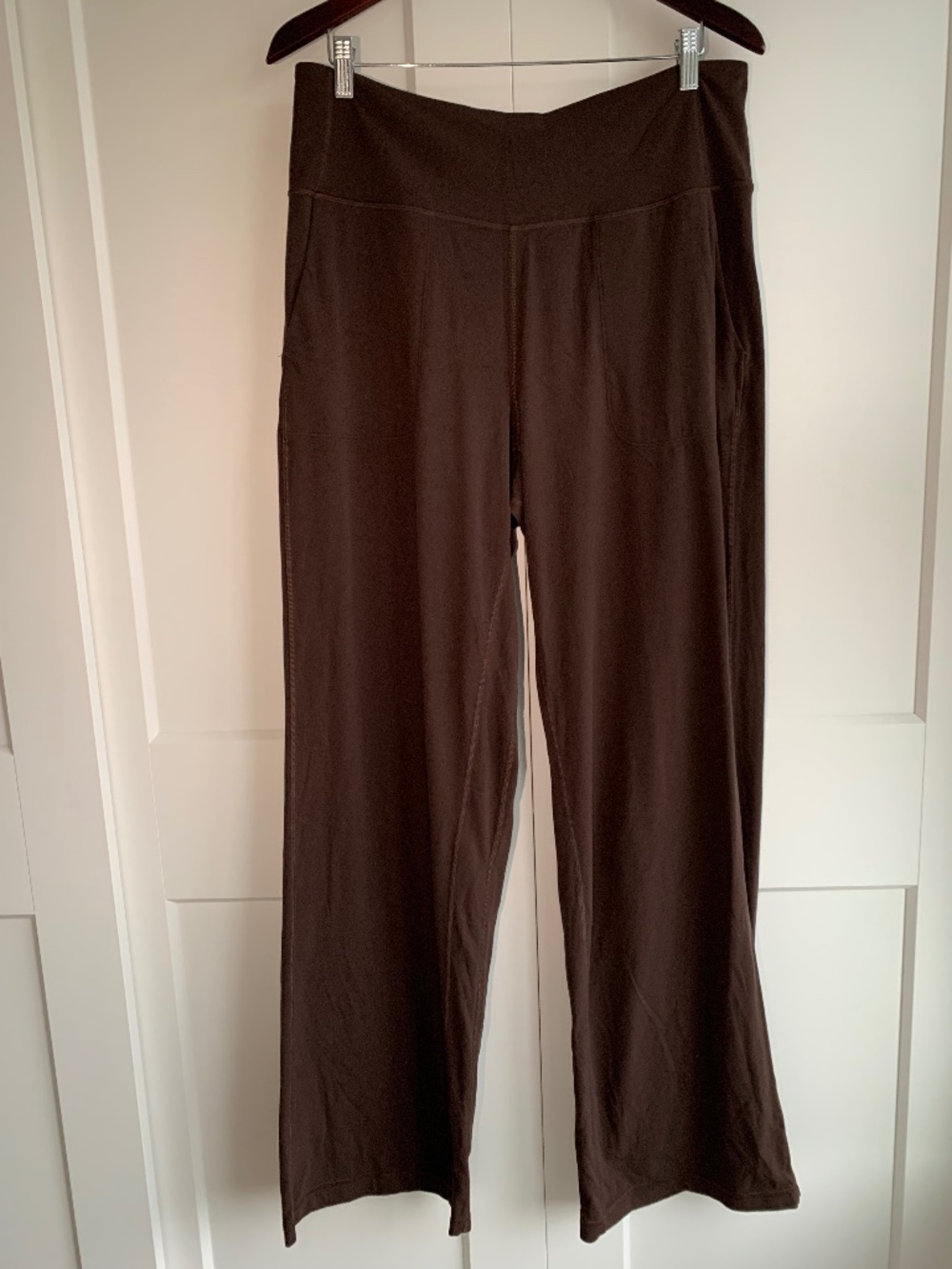 Lululemon Align Wide Leg Pant in Dark Brown size 14 Tall